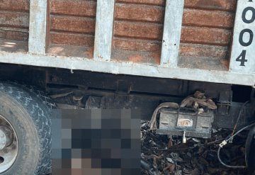 Padre e hijo mueren aplastados por un volteo en Chiapas