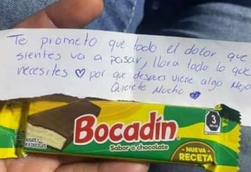 Joven llora desconsolado en el Metro y desconocida lo consuela con tierno mensaje