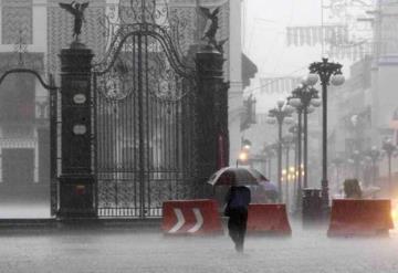 Lluvias muy fuertes en Puebla y Veracruz por frente frío Núm. 41