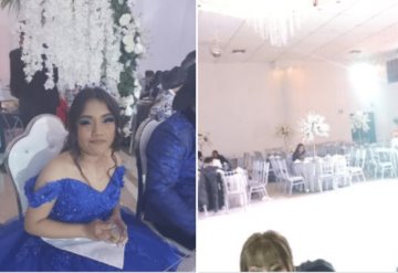 Invitados dejan plantada a Quinceañera; hacen convocatoria en redes y llena el salón de fiestas; caso viral