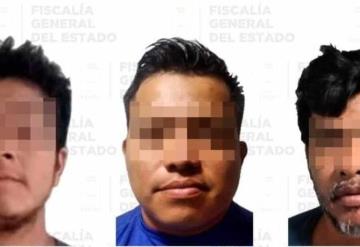 Cumple FGE órdenes de aprehensión por homicidio, robo de vehículo y delitos sexuales