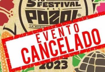 Cancelan 5to Festival del Pozol