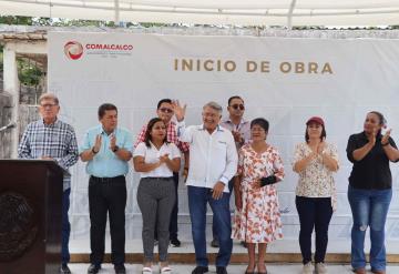 Ponen en marcha obra de pavimentación con concreto hidráulico en Ciudad Tecolutilla, Comalcalco