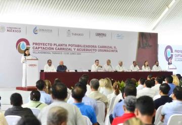 Presentan proyecto de nueva planta Potabilizadora en Centro