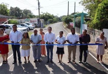 Gobierno de Cunduacán le cumple a la Ranchería Huapacal 2da sección