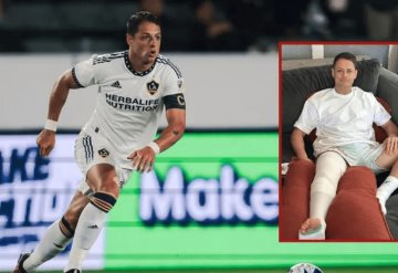 Chicharito Hernández fue operado con éxito de la rodilla derecha