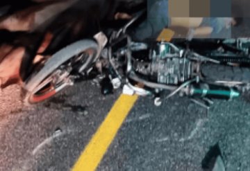 Joven muere al enterrarse el manubrio en accidente