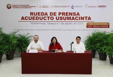 Cumple Centro con el inicio en la construcción del Acueducto Usumacinta