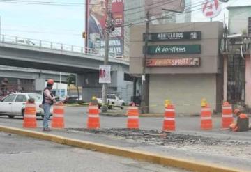 Habilita PEC tramos a un solo sentido por construcción de Acueducto Usumacinta