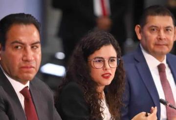 Luisa María Alcalde se reúne con legisladores de MORENA