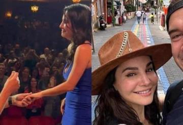 VIDEO: Martha Higareda se compromete con Lewis Howes; así fue el romántico momento