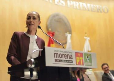 Claudia Sheinbaum encabezó una asamblea informativa en Michoacán