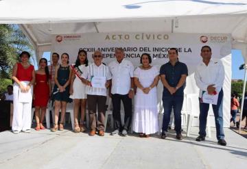 Realizan en Comalcalco sensacional Desfile para conmemorar el 213 aniversario del inicio de la Independencia de México