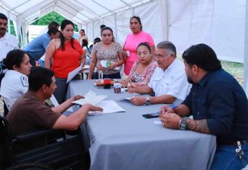 Ayuntamiento de Comalcalco realiza audiencia pública en ranchería Arroyo Hondo 2da. sección