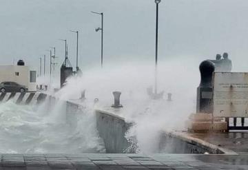 Frente frío Núm. 6 se desplazará sobre el sureste de México