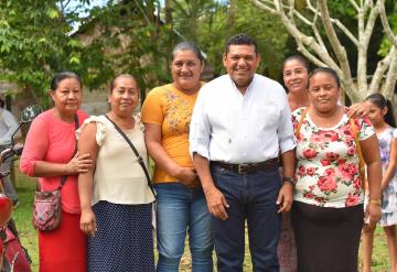 Nunca vamos a traicionar al pueblo, afirma Javier May con militantes de Morena