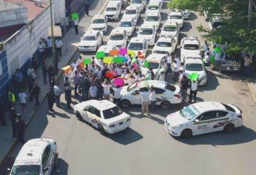 Gremio de taxis agradeció a la SSPC por la eficaz labor a favor de este sector