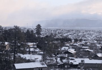 Ambiente gélido con temperaturas de -10 ° C a -5°C en zonas altas de México