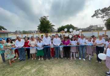 Gobierno de Cunduacán entrega obra en el Fraccionamiento San Antonio