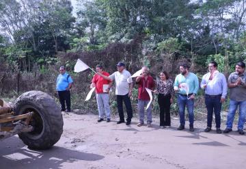 Gobierno de Comalcalco inaugura importante obra de pavimentación en la ranchería Cuxcuxapa