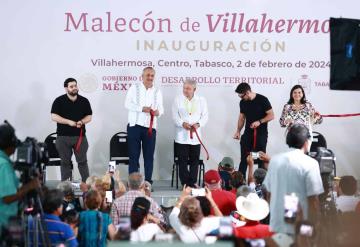 López Obrador hace realidad un sueño con la inauguración del nuevo Malecón de Villahermosa