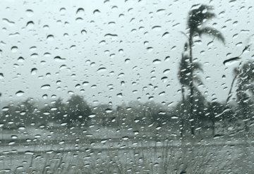 Lluvias y chubascos sobre la Península de Yucatán y el sureste mexicano