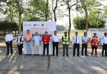 Da inicio en Cunduacán el "Operativo Semana Santa 2024.