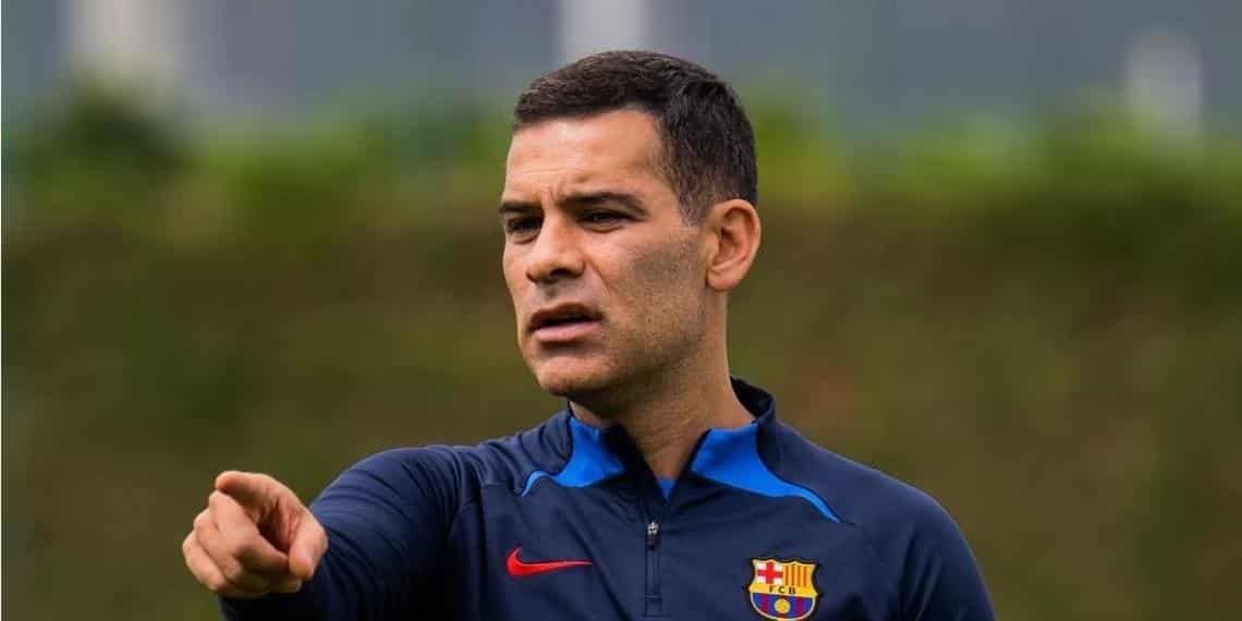 Rafa Márquez no será técnico del Barcelona; los culés ya tienen DT para 2025