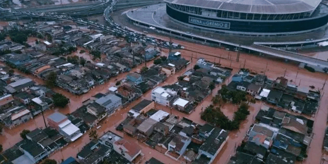 Brasil: aumentan a 136 los muertos por las inundaciones en el sur