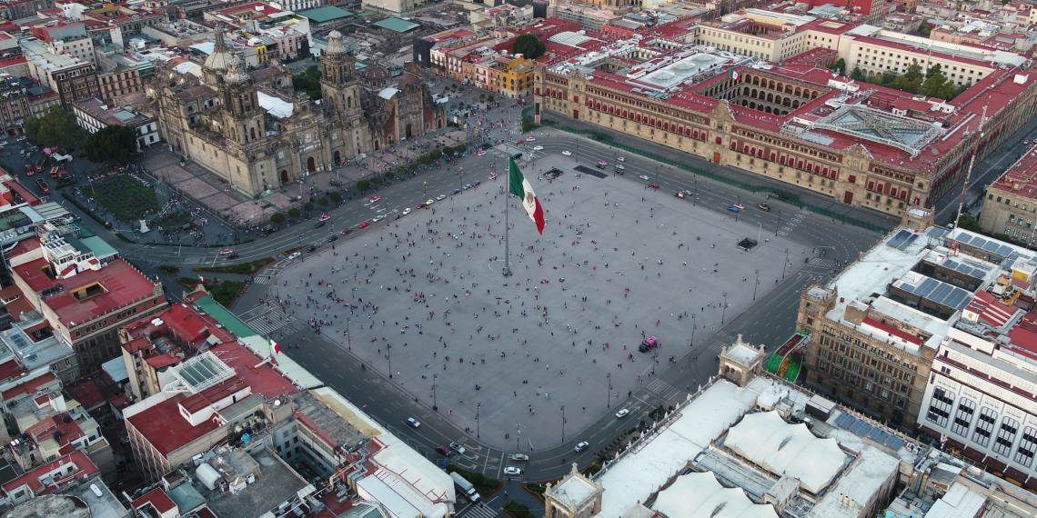 Polémica remodelación del Zócalo en Cdmx