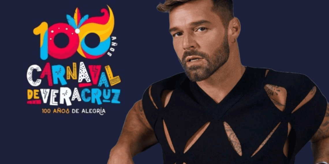 Ricky Martin confirmado para el Carnaval de Veracruz 2024