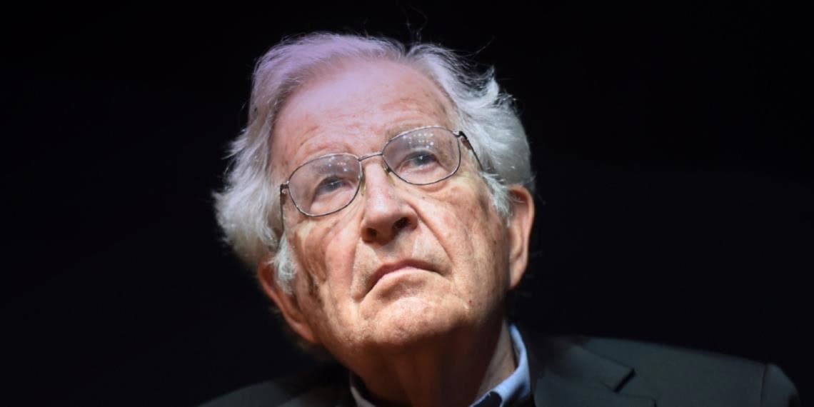 Murió Noam Chomsky, intelectual incansable