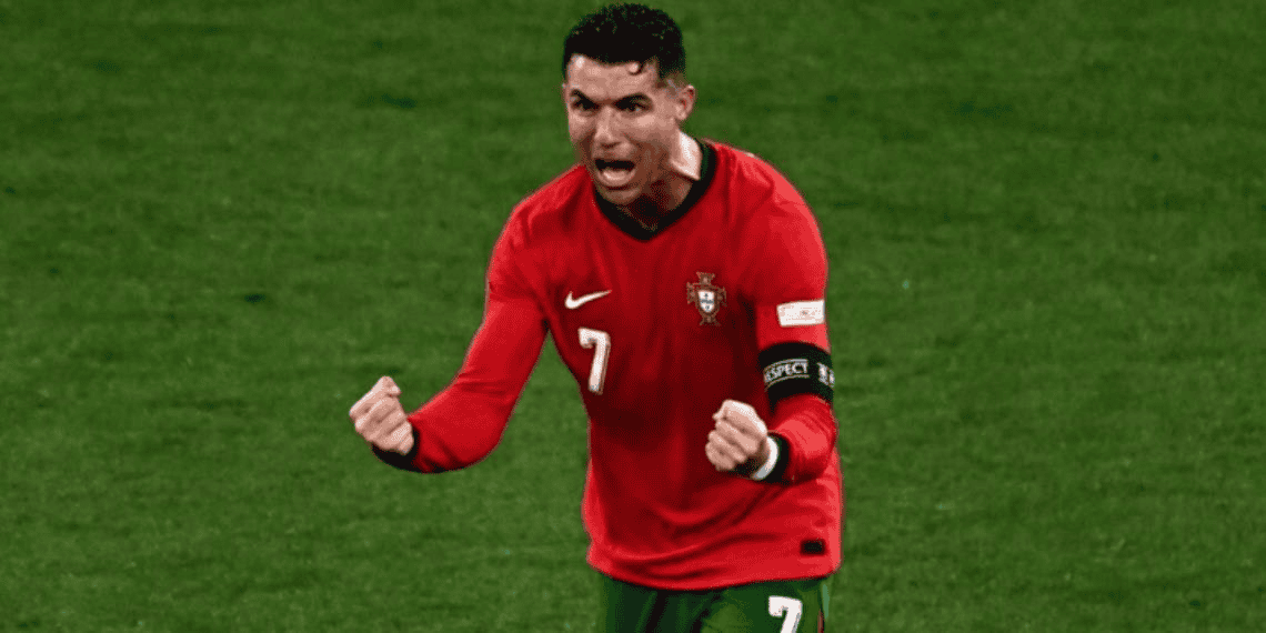 Cristiano Ronaldo haciendo historia con la victoria de Portugal