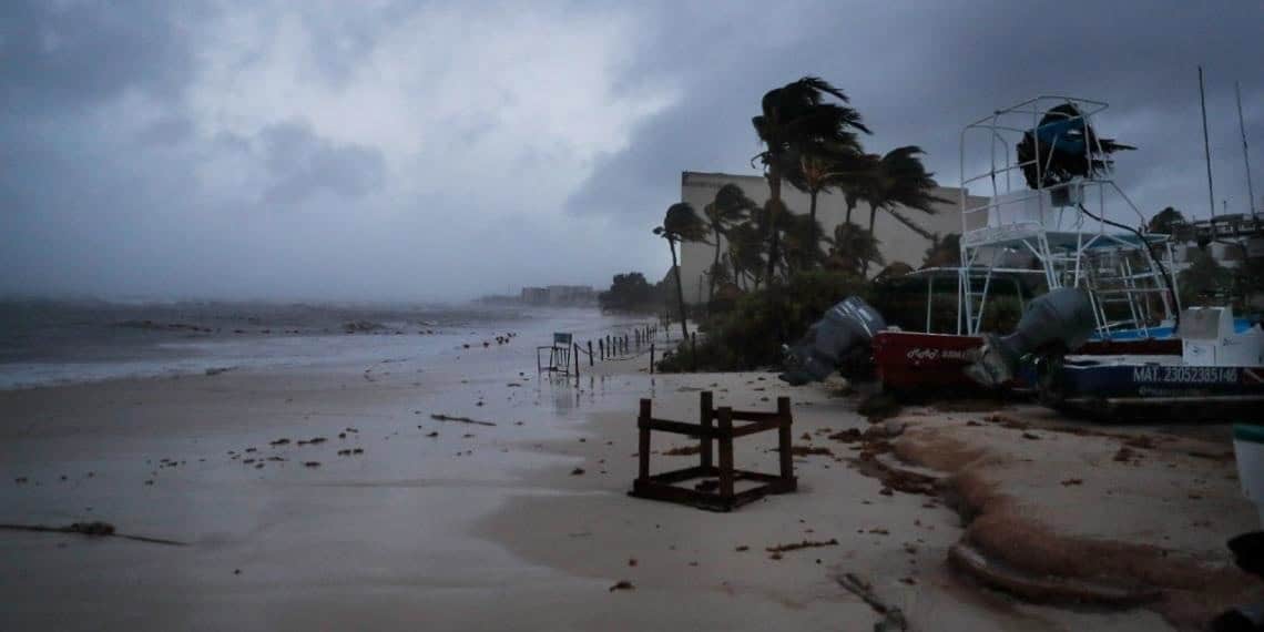 Onda tropical No. 7 se aproximará a las costas de Quintana Roo