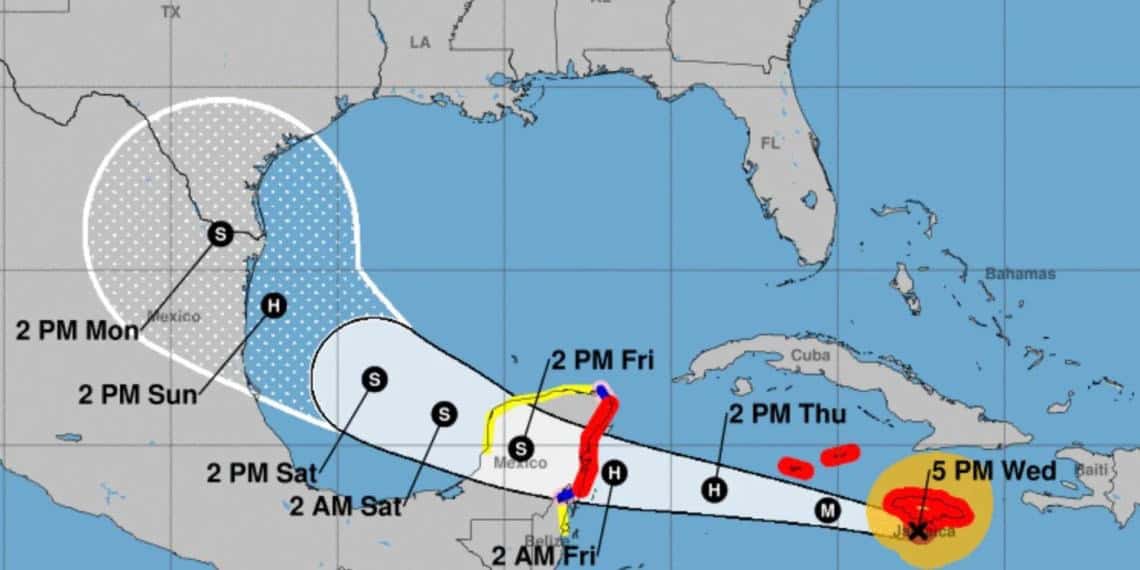 Texas alista medidas ante impacto de Beryl; la primera amenaza a EU por temporada