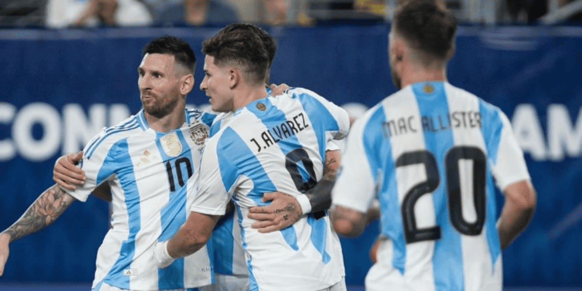 Argentina vence a Canadá y se mete a la final de la Copa América 2024