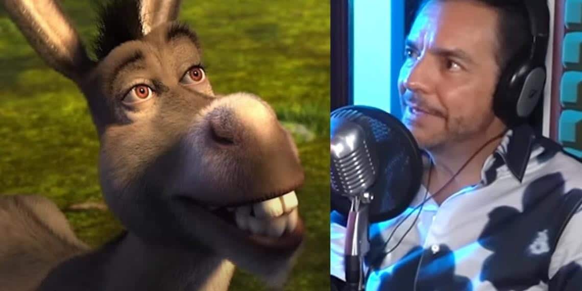 Eugenio Derbez ya fue contactado para doblaje de Shrek 5 ¿regresará como ´Burro´?