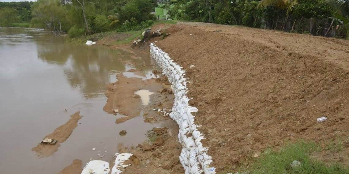 Reforzarán los bordos en la zona de Gaviotas, El Monal y La Guayaba