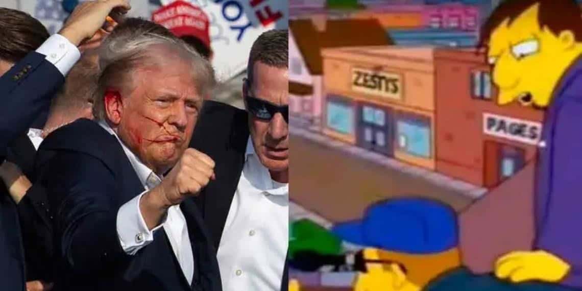 Retiran episodio de Los Simpson tras atentado contra Donald Trump; esta es la razón