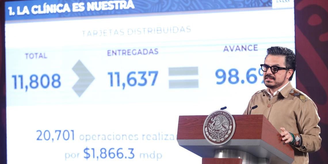 Entrega gobierno federal más de mil 866 mdp en programa La Clínica es Nuestra para mejora de Centros de Salud