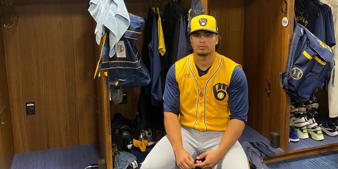 El pitcher tabasqueño Jesús Broca continua destacando con ACL Brewers