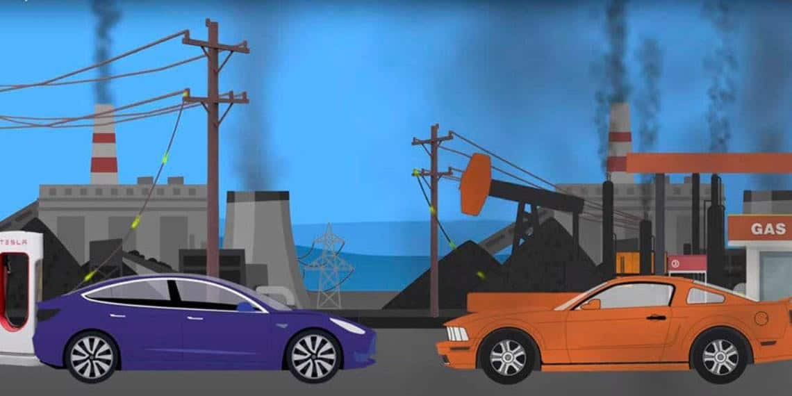 Carros eléctricos si contaminan