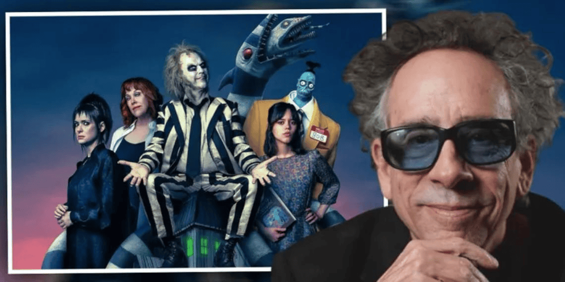 Tim Burton se sintió "desilusionado" del cine antes de volver a Beetlejuice
