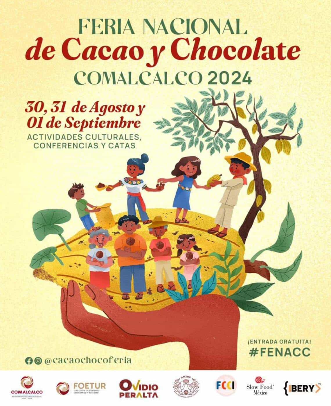 Invita Comalcalco a su gran fiesta de sabor a cacao y chocolate