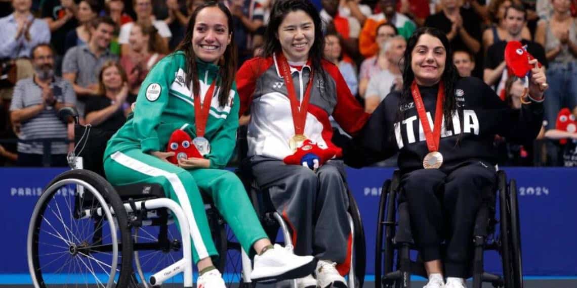 Haidee Aceves gana la plata y le da a México la primera medalla en los Juegos Paralímpicos Paris 2024