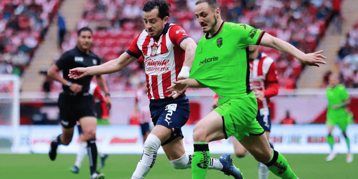 Golea Chivas a Bravos de Juárez