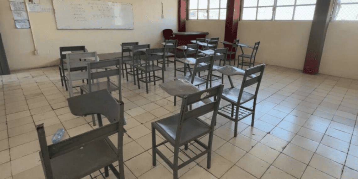 Gobierno de Sinaloa retoma clases presenciales, pero alumnos no van; persisten hechos violentos